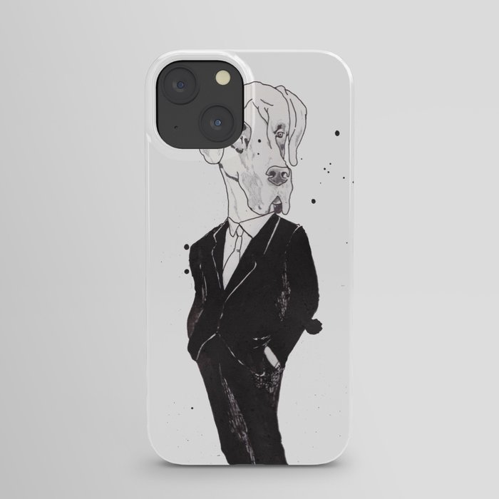 Gentleman great dane iPhone Case