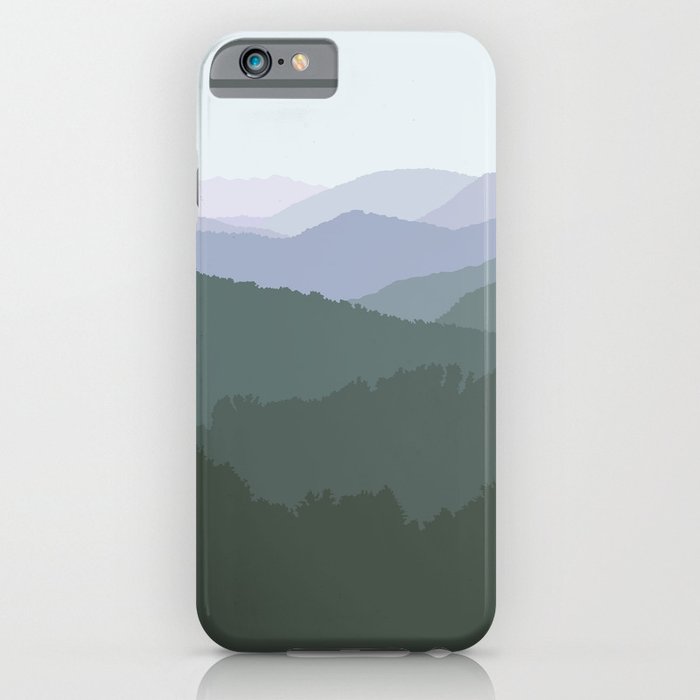 Great Smoky Mountains National Park - Modern Layers iPhone Case