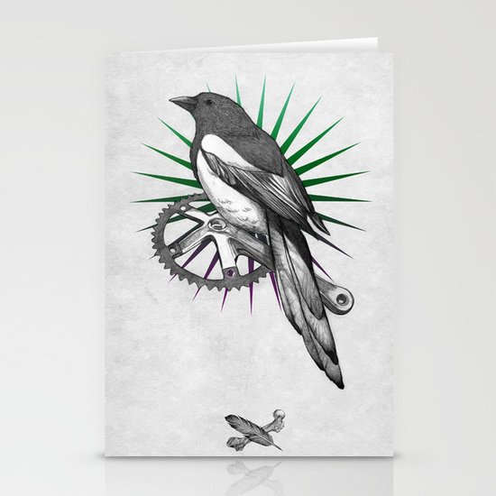 Shiny Stationery Cards