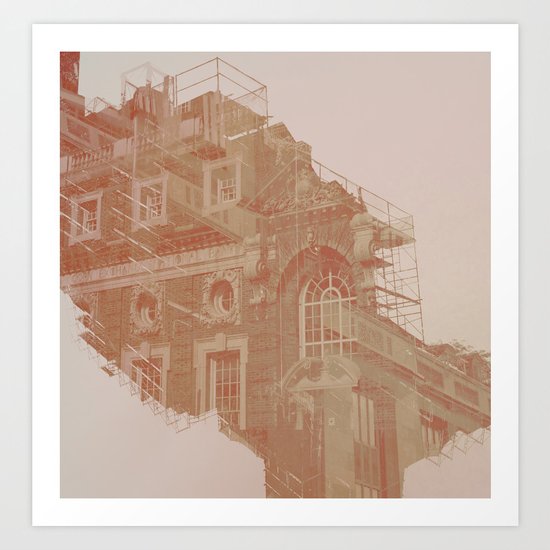 in motion Art Print