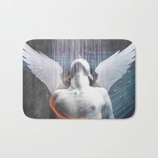 Dark Rain Bath Mat