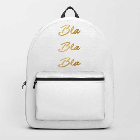 Bla Bla Bla Backpack