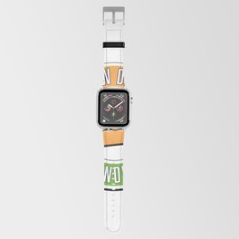 New Delhi vintage style logo. Apple Watch Band