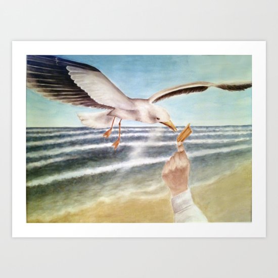 sunchip Art Print