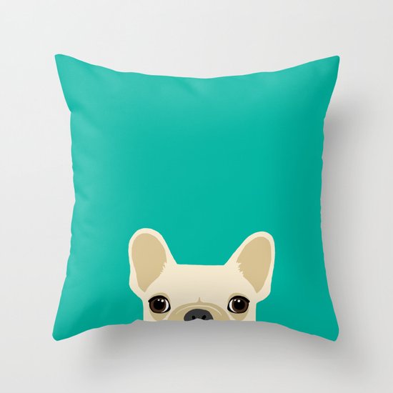 French Bulldog Throw Pillow
