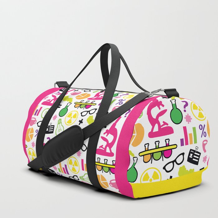 Neon Scientist Duffle Bag By Xooxoo Society6 Neon Scientist Duffle Bag