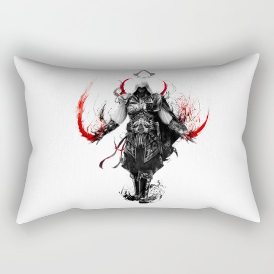 assassin's creed ezio Rectangular Pillow