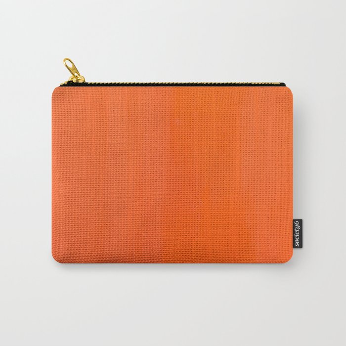 Orange/Coral Ombre Color #decor #society6 #buyart Carry-All Pouch