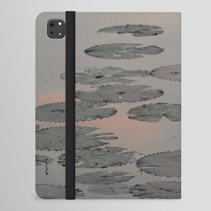 Water Lily and Clouds, Angkor Wat, Cambodia iPad Folio Case