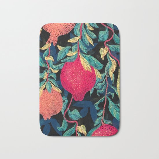 Pomegranate Bath Mat