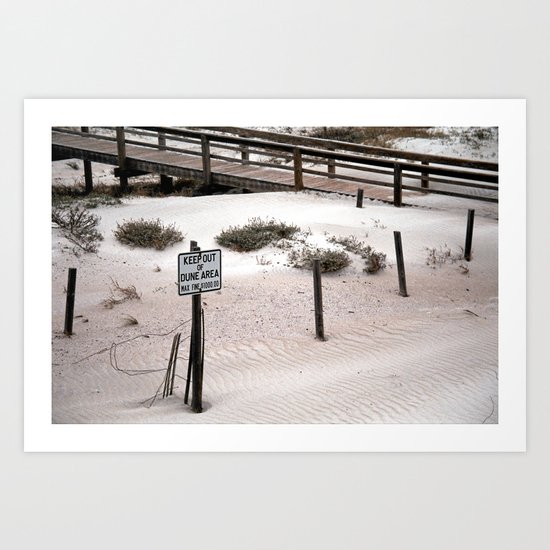 The Dunes Art Print