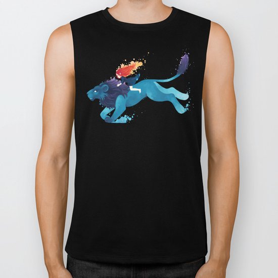 Lion Rider Biker Tank