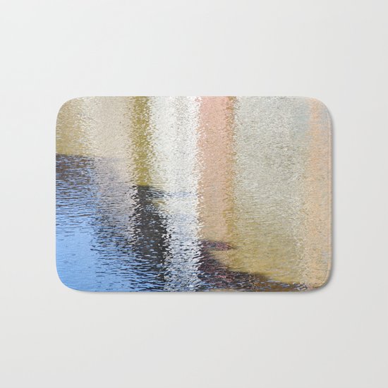 Light and Shadow Reflections (City Walks) Bath Mat