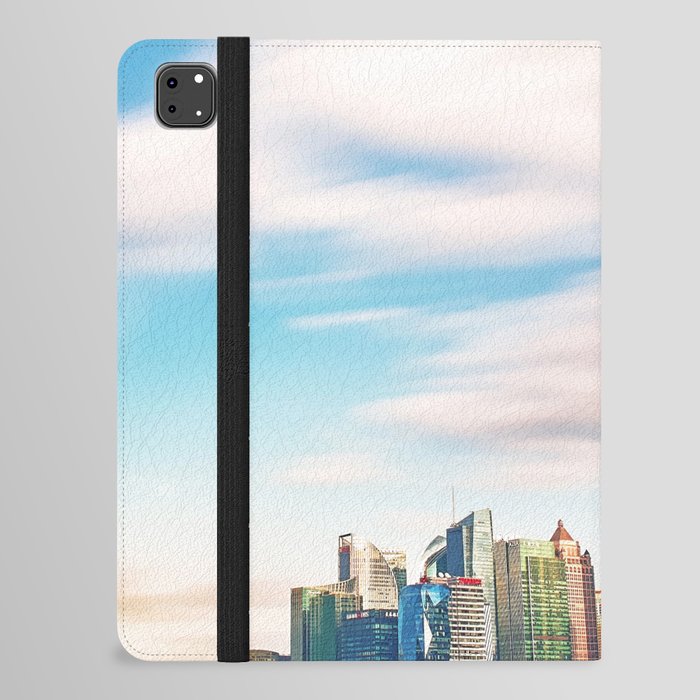 China Photography - The Beautiful City Of Shanghai In The Evening iPad Folio Case