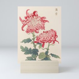 Japanese Chrysanthemum Woodblock Print #4 Mini Art Print