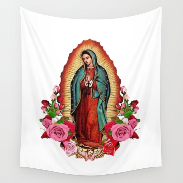 Our lady discount of guadalupe tapestry