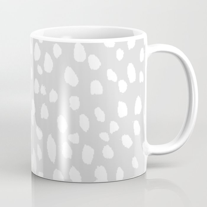Dalmatian in White and Gray Coffee Mug