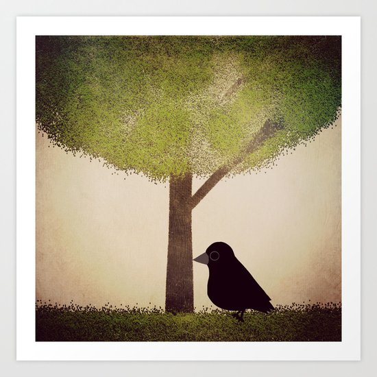 Crow-196 Art Print