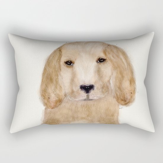 little spaniel Rectangular Pillow