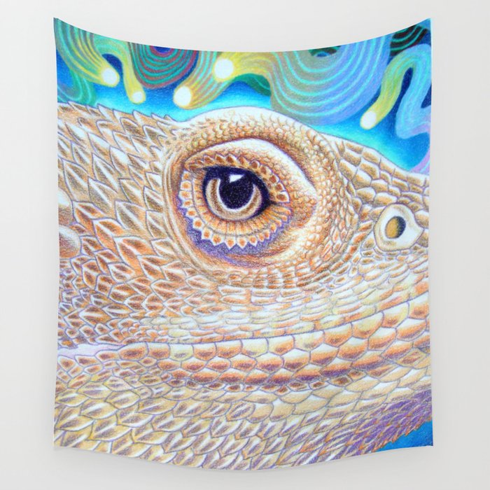 Bearded dragon tapestry 2025