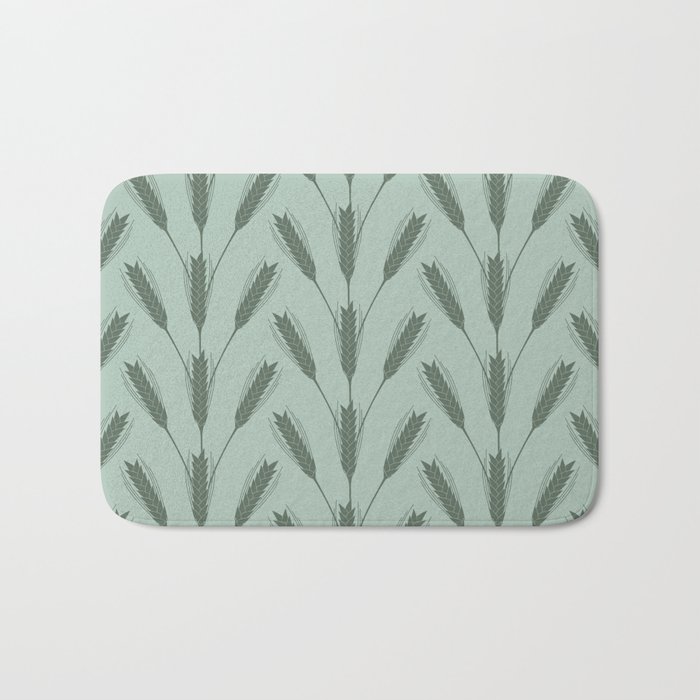 Wheat Field (Graze Green) Bath Mat