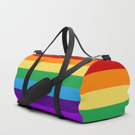 Women & Men Foldable Travel Duffel Bag Transgender Pride Flag LGBT Pride For Luggage Gym Sports