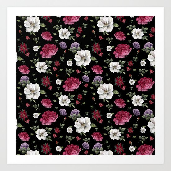 Floral Pattern Art Print