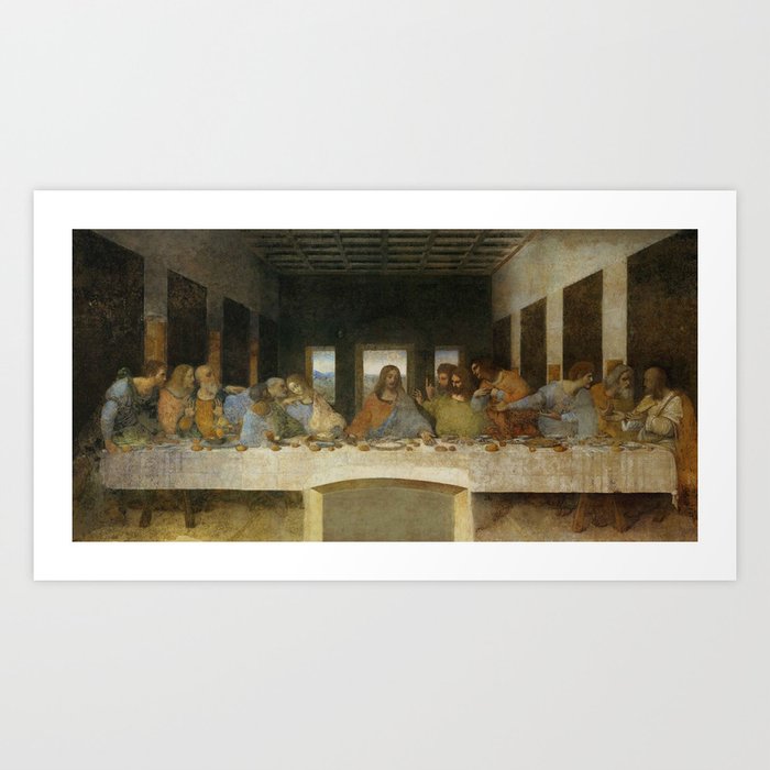 The Last Supper - Leonardo Da Vinci Art Print