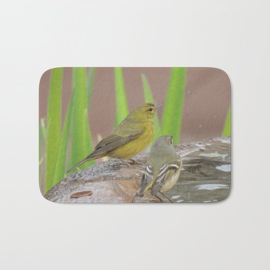 At the Fountain Bath Mat