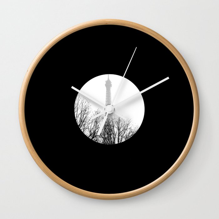 eiffel Wall Clock