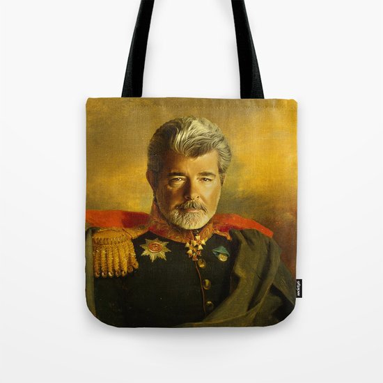 George Lucas - replaceface Tote Bag