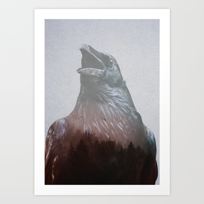 Discover the motif CORVUS by Andreas Lie as a print at TOPPOSTER