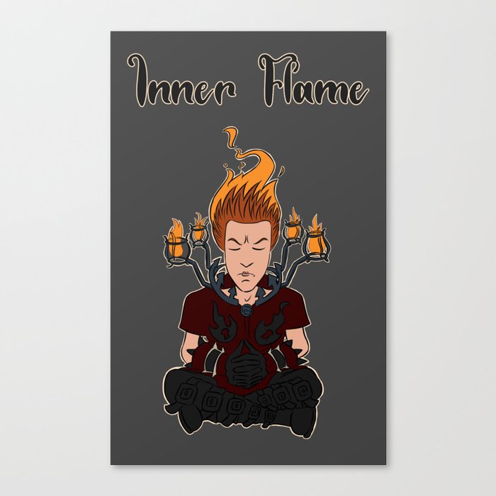 Inner flame Canvas Print