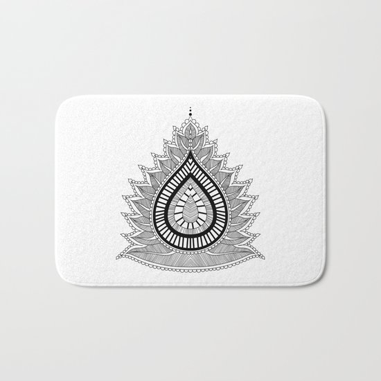 Lotus Bath Mat