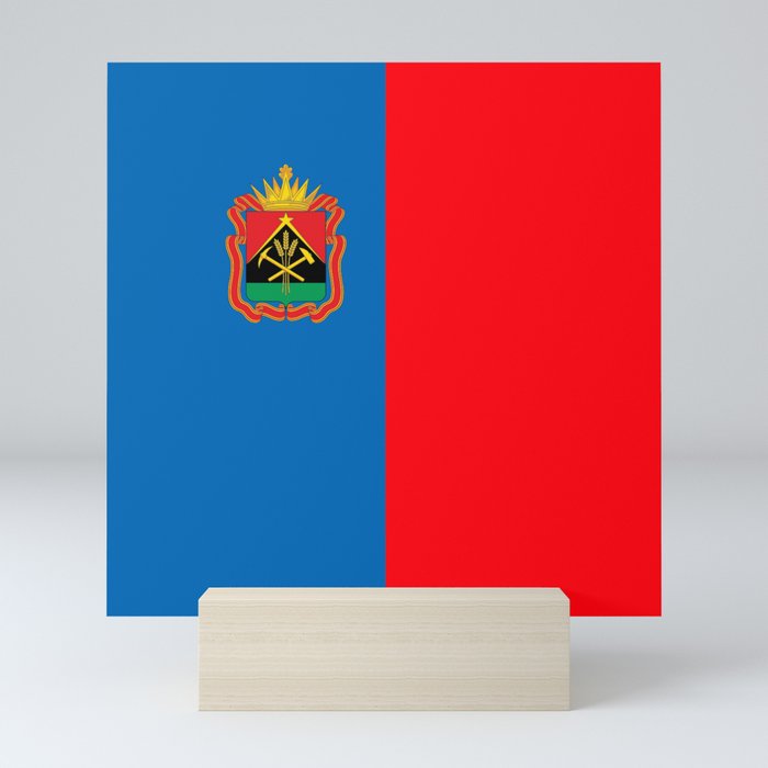 flag of Kemerovo Mini Art Print