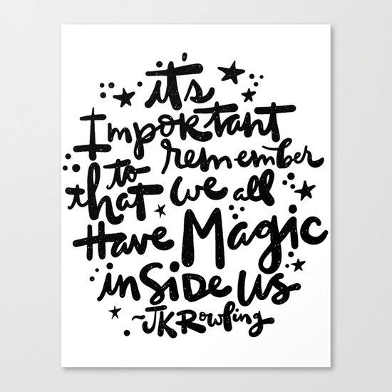 Magic Inside Canvas Print