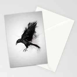 Crow Stationery Cards