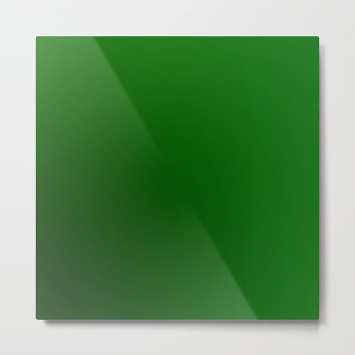 34 Green Gradient Background 220713 Minimalist Art Valourine Digital Design Metal Print