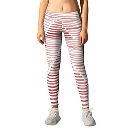 Rosario Watercolor in Pink Leggings