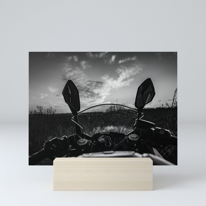 Black Rabbit 01 Mini Art Print
