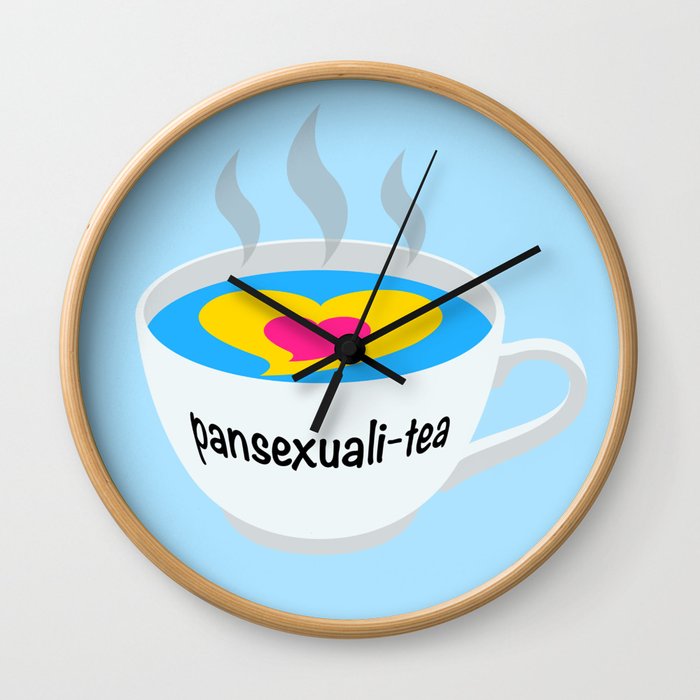 Pansexuality Pansexualitea Wall Clock
