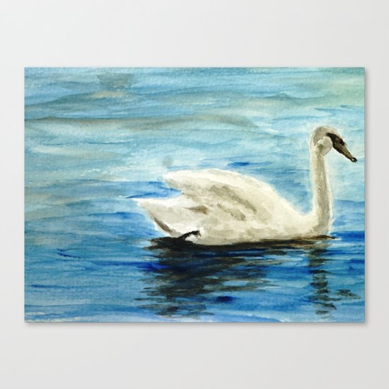 swan Canvas Print