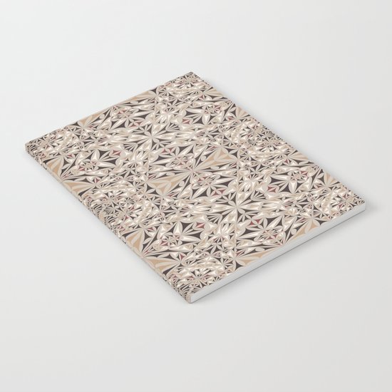 Cappuccino pattern Notebook