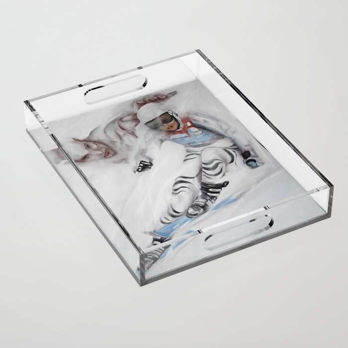 Ski Sport  Acrylic Tray