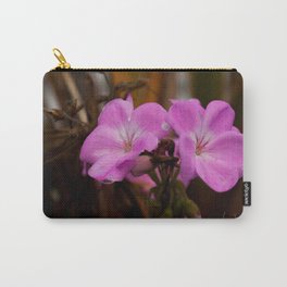 Purple flower Carry-All Pouch