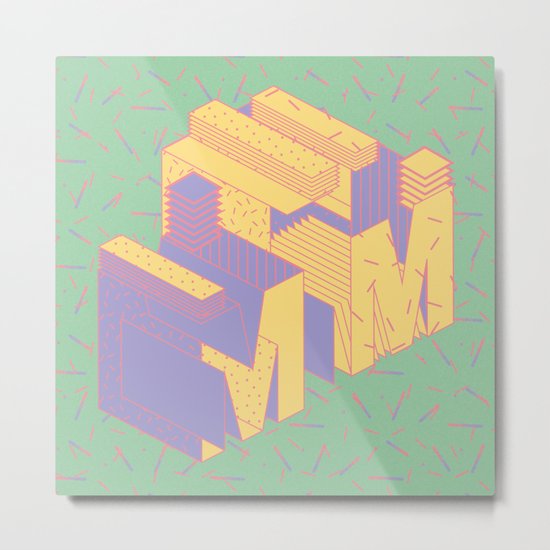 Organized/Disorganized Metal Print