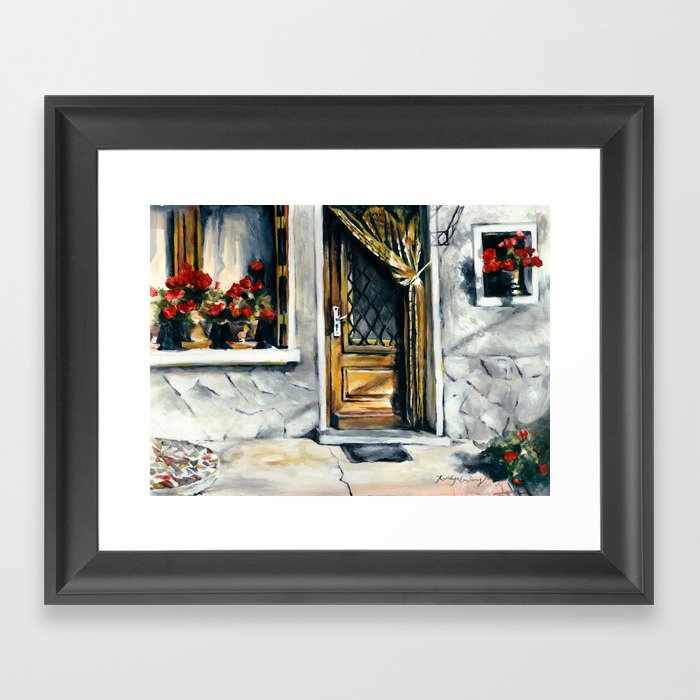 What a Beautiful World To Live In Framed Art Print
