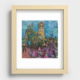 Lilac City 2: Clock Tower, Riverfront Park Recessed Framed Print