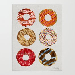 Half Dozen Donuts Poster