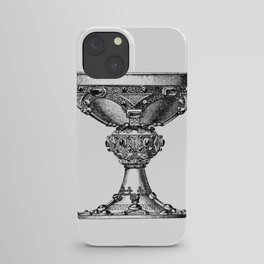 Vintage Victorian Style Goblet Engraving iPhone Case